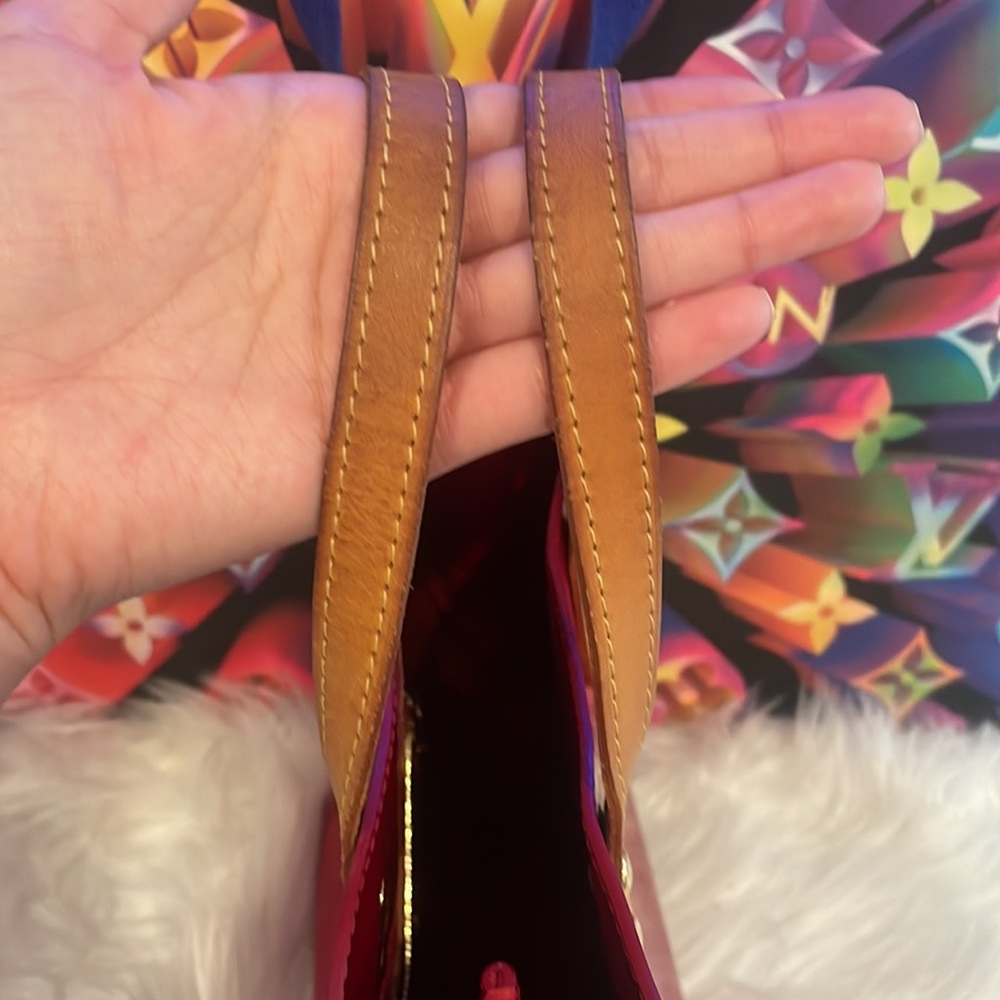 Louis Vuitton Red Mini Bag - Picture 4 of 12